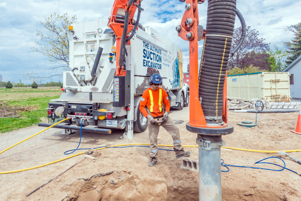 Effiziente Saugbagger von MTS optimieren Bau- und Industrieprozesse