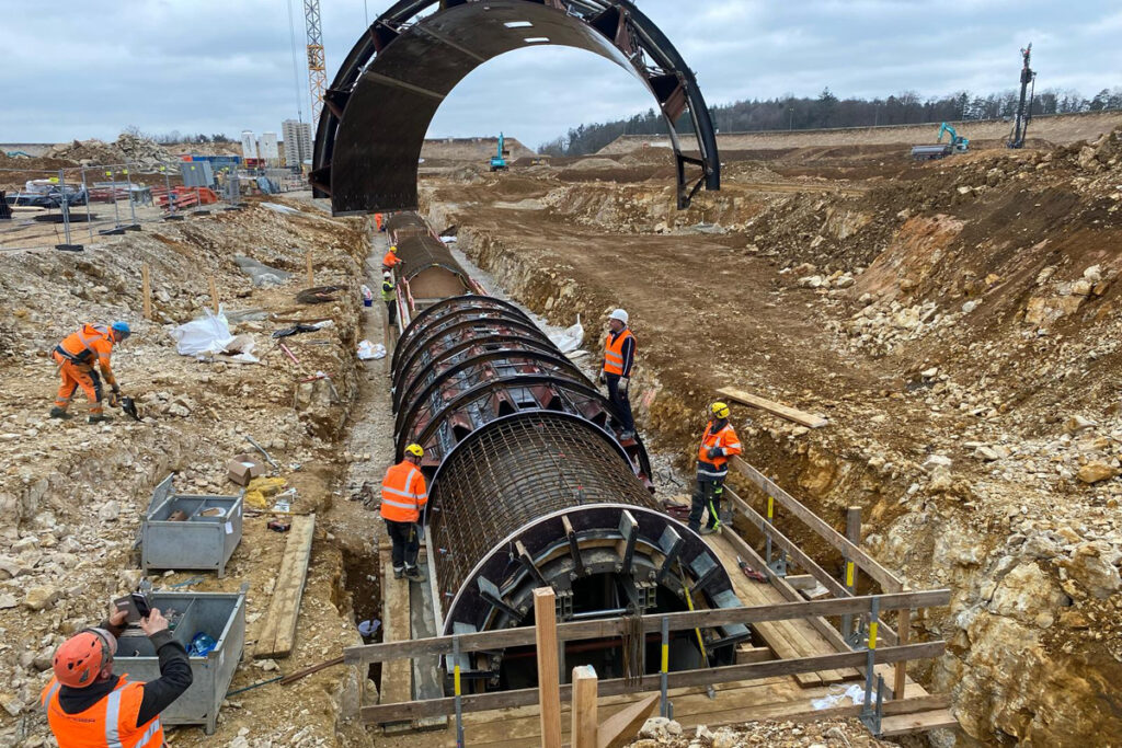 Paschal liefert Sonderschalung für das Pumpspeicherwerk Happurg