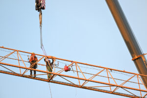 Ein Liebherr Obendreherkran 340 EC-B überzeugte bei Großprojekt in Mülheim