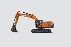 Develon stellt neue schwere Kettenbagger der Serie 9 vor