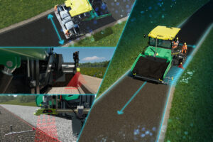 Automatisierungslösungen für Vögele Strich-5-Straßenfertiger