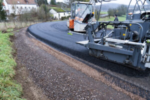 Automatisierungslösungen für Vögele Strich-5-Straßenfertiger