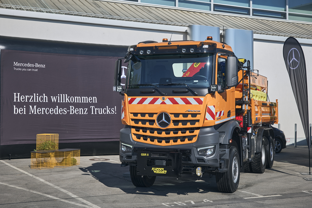 Mehr über den Artikel erfahren Mercedes-Benz Trucks auf der IFAT 2026