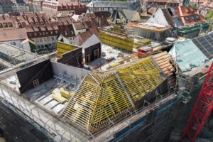 Doka realisiert komplexe Schalungslösungen für die Generalsanierung der Maria-Ward-Schule in Bamberg.