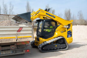 Komatsu Kompaktlader SK40-8 und CK50-8