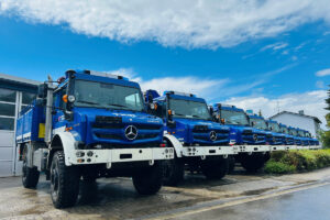 Das THW erhält 66 Unimog U 5025