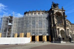 Geda 500 Z/ZP unterstützt laufende Sanierung der Semperoper