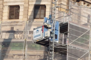 Geda 500 Z/ZP unterstützt laufende Sanierung der Semperoper