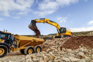 Neuer Kettenbagger JCB 420X