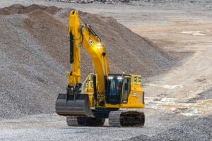 Neuer Kettenbagger JCB 420X