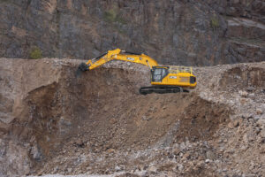 Neuer Kettenbagger JCB 420X