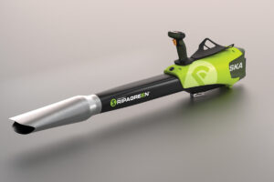 Der Iska Hybrid Pro von Ripagreen kombiniert thermische Unkrautbekämpfung mit einer integrierten Blasfunktion