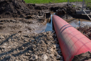 Niks Infra setzt den Tracto Grundodrill JCS300 für effiziente HDD-Bohrungen im Leitungsbau ein
