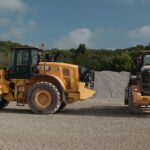 Kollisionswarnsystem für den Radlader Cat 966 XE