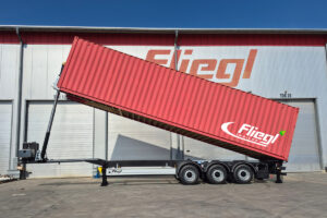 Mehr über den Artikel erfahren Kippchassis für 40-Fuß-Container