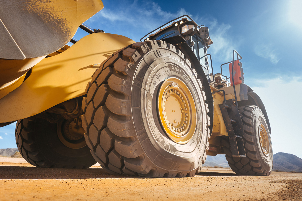 Der neue Michelin XHA3 für Baumaschinen