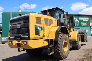 Cat 950 GC Electric bei BioIN im Kompostwerk