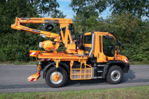 MB Unimog Exponate auf der GaLaBau 2026