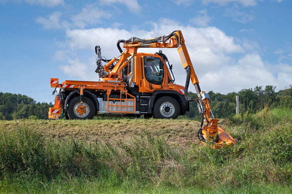 MB Unimog Exponate auf der GaLaBau 2026