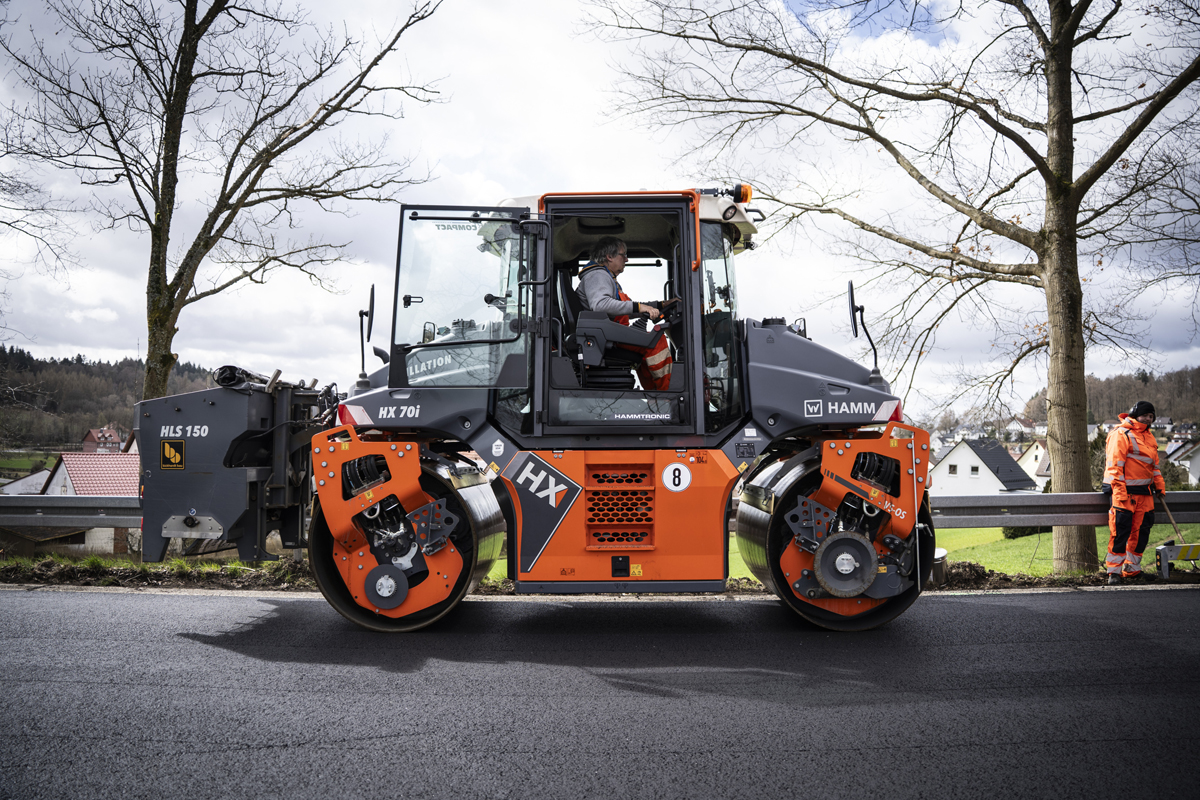 Hamm Smart Compact Pro ermöglicht Echtzeit-Dichtemessung