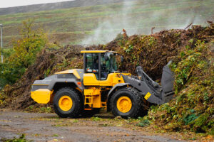 Der Volvo L120 Electric überzeugt im anspruchsvollen Recyclingeinsatz